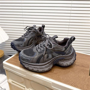 Dropshipping Logo Personnalisé 2025 Chaussures Chunky Style Tendance pour Femme Nouveaux Modèles 2025 Baskets Décontractées - Product Image 2