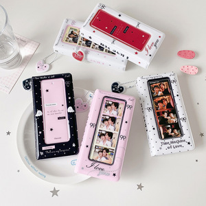 Album PVC à quatre compartiments pour étudiants, pour <span class=keywords><strong>cartes</strong></span> Kpop et de collection, avec pages à impression libre pour quatre photos en suite - Product Image 4