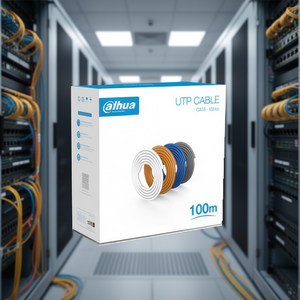 ดาฮัว ยูทีพีสายเคเบิลประเภท 6 สายเคเบิลเครือข่าย PoE ยาว 100 ม. สำหรับระบบกล้องวงจรปิด - Product Image 2