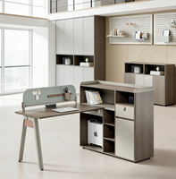 Meubles de bureau de luxe, chaise de bureau pivotante à dossier haut pour dirigeant, table de direction pour président, PDG