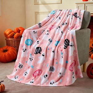 Manta de Sofá Personalizada, Tejida, 100% Poliéster, Suave y Agradable al Tacto, Lavable a Máquina, para Halloween y Festividades - Product Image 6