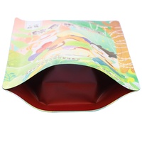 Sac holographique en Mylar, pochette de haute qualité, sans café, pour thé aux herbes, à fermeture éclair, emballage en plastique anti-odeur, unités
