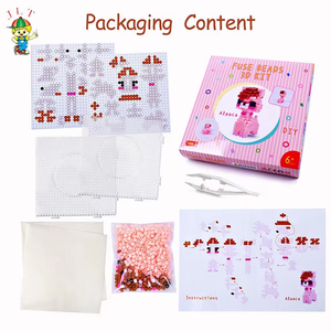 Nouveau jouet populaire 3D multicolore personnalisable 5mm rond Hama perles ménage pour enfants en matériau EVA Durable - Product Image 5