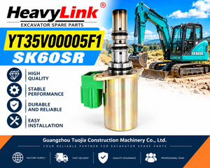 Válvula Solenoide YT35V00005F1 para Excavadora SK60SR, Pieza de Repuesto - Product Image 1
