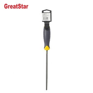 Lime ronde en acier <span class=keywords><strong>de</strong></span> qualité industrielle <span class=keywords><strong>de</strong></span> 8 \ "(200mm) <span class=keywords><strong>de</strong></span> vente chaude avec poignée en caoutchouc confortable - Product Image 3