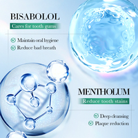Dentifrice OEM SADOER Marque Privée au Jasmin, Sel Marin, Gingembre et Menthe pour une Haleine Fraîche, Nettoyage des Dents, Élimination des Taches et Réduction des Odeurs