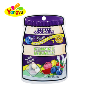 Yangyu Little Cool Cow Vitamin C Lozenges en Forma de Corazón con Sabor a Frutas Mixtas - Product Image 6