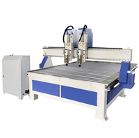 Prix bas, routeur CNC à 3 axes, axe Z de 300 mm, machine CNC de 2400 mm x 1200 mm, 1325 1212 pour le bois