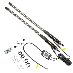 ไฟเสาธง LED AUXITO 2x 3 ฟุต พร้อมรีโมทคอนโทรล สำหรับรถกระบะ ฟอร์ด ATV - Product Image 2