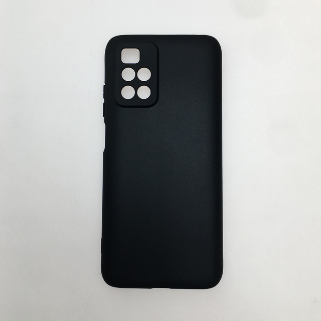 Manufacturer Wholesale Matte TPU Cases Soft Frosted Back Cover Silicone Mobile Phone Case for Xiaomi Redmi Note 11 4G Black