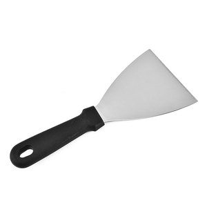 Espátula de Metal de acero inoxidable <span class=keywords><strong>para</strong></span> parrilla de barbacoa, espátula <span class=keywords><strong>para</strong></span> freír tortitas, hamburguesa, raspador, proveedor de China - Product Image 1