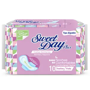 Menstrual Women Sanitary Napkin Comfortable Sanitary Pads Anion Chip Lady Sanitary Towel Sanitary Pads for Overnight