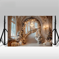 Latar Belakang Tema Natal 3*2m Harga Terjangkau Laris Manis untuk Fotografi Studio, Pernikahan, dan Pesta Ulang Tahun