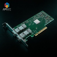 Tarjeta de red para servidor con cable de perfil alto Popular MCX4121A-XCAT Connect X-4 Lx EN 10GbE de doble puerto SFP28 PCIe 3.0 X16 en stock