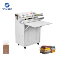 Machine de mise sous vide électrique semi-automatique, compatible 220V/110V, haute précision, faible bruit, facile à utiliser pour les textiles