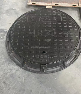 Cường độ cao en124 A15/B125/C250/D400/E600 dễ uốn gang manhole bìa cho đường và nước thải cơ sở - Product Image 4