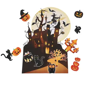 New Halloween Cartoon Jack-O '-Lantern Gift Bag Birthday Party Children's Party Decoration