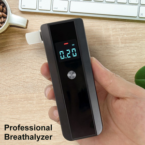 WGSensor AT188 Alkoholtester mit Halbleitersensor zur Erkennung von Alkohol im Blut bei der Fahrerführung Schwarz - Product Image 3