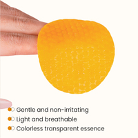 Tampons nettoyants au curcuma KORMESIC 100 ml, marque privée, personnalisés, doux, exfoliants, apaisants, éclaircissants et revitalisants pour la peau