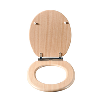 Sièges de toilette moulés par compression, faible entretien, simple à nettoyer, aucun soin spécial requis