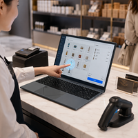 Ordinateur portable professionnel OEM ODM 15,6 pouces avec écran tactile sans fil, processeur Intel I5 6200U, haute vitesse, en stock