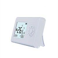 Thermostat intelligent pour chaudière, vente en gros usine, contrôle de température numérique sans fil WiFi RF pour systèmes centraux