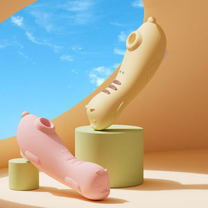 Mainan seks wanita, mainan dewasa untuk pasangan wanita, <span class=keywords><strong>Vibrator</strong></span> klitoris bentuk kucing lucu dengan 10 frekuensi hisap - Product Image 1
