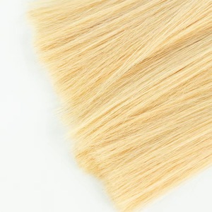 Extensiones de Cabello Humano Remy 613 Rubio, Tejidas a Mano, Lisas y Sedosas, Ligeras - Product Image 6