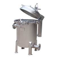 Système de filtre à manches de l'acier inoxydable 304/306L de grande capacité pour la filtration liquide industrielle et l'industrie chimique
