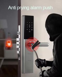 स्मार्ट दरवाजा लॉक डिजिटल फिंगरप्रिंट रिमोट कंट्रोल फिंगरप्रिंट लॉक डोर ट्यूया ऐप वाईफाई - Product Image 5