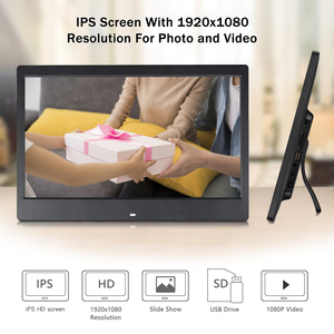 กรอบรูปดิจิตอลหน้าจอ IPS ขนาด 21.5 นิ้ว ความละเอียด 1920*1080 พร้อมเซ็นเซอร์ตรวจจับความเคลื่อนไหว กรอบรูปดิจิตอลจากโรงงานยอดนิยม เครื่องเล่นวิดีโอขนาดใหญ่ - Product Image 6