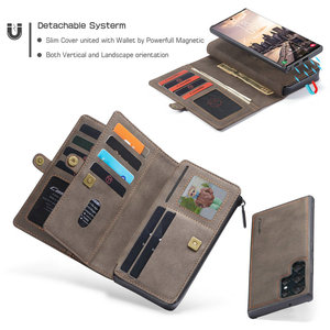 Coque de téléphone <span class=keywords><strong>Samsung</strong></span> en cuir, étui portefeuille à rabat avec fentes de cartes, boucle magnétique, résistant aux chocs, pour <span class=keywords><strong>Galaxy</strong></span> S22 ultra S21 FE S20 FE - Product Image 3