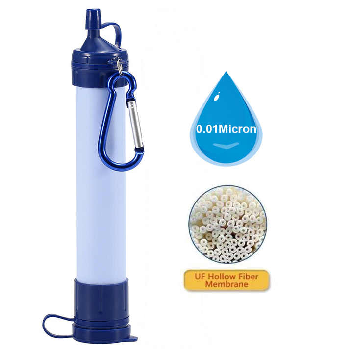 户外生存野营徒步旅行饮用水过滤器个人滤水器吸管 - buy personal