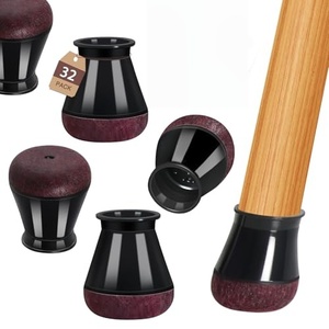 Felt <b>Furniture</b> Floor <b>Protector</b> Anti Scratch Plastic Rubber Silicone Chair <b>Leg</b> Cover Rubber Floor <b>Protector</b> Chair <b>Leg</b> Cover - Product Image 1