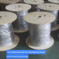 Chaîne de compensation d'ascenseur en acier flexible résistante au froid, dispositif de guidage d'équilibrage pour les appartements et les hôpitaux, marque Guangda