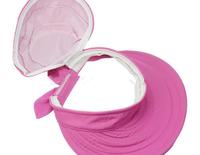 Casquette de baseball pour femme en nylon fin avec visière amovible et nœud, idéale pour l'été et les activités de plein air