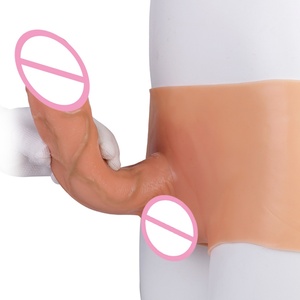 Silicone Strapon Wearable Realistic Huge <b>Dildo</b> Panties for Lesbian Cosplay Game Strapon <b>Dildo</b> PantsSex Toys for Couple Woman Gay - Product Image 2