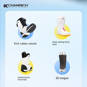 <span class=keywords><strong>Chaussures</strong></span> <span class=keywords><strong>de</strong></span> <span class=keywords><strong>ski</strong></span> et <span class=keywords><strong>de</strong></span> snowboard pour adultes, avec fermeture rapide en fil d'acier, pour hommes et femmes, en cuir ultra-fibre, équilibrées, chaudes, antidérapantes, résistantes aux chocs, pour la neige - Product Image 3