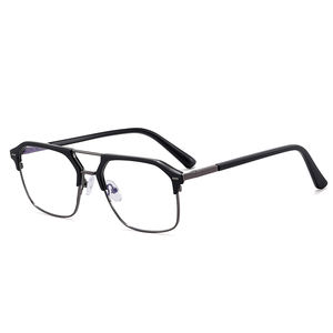 MS 97732 TR90+METAL <strong>Korean</strong> Style Rectangle Optical <strong>Glasses</strong> Assorted Solid Colors Red Green Silver Demo - Product Image 2