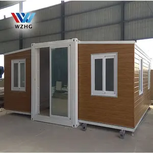 Commercio all'ingrosso Gli Standard Australiani prefabbricati Due camere da letto modulare pieghevole portatile di casa del contenitore case