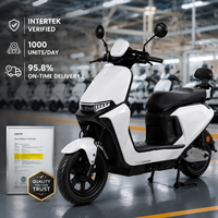 Scooter électrique 70 km/h 72V Moto électrique Vélo tout-terrain électrique à 2 roues Cyclomoteur électrique Vélo électrique 1000W Patinete eléctrico