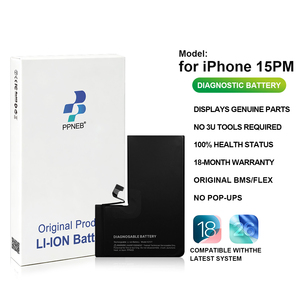 Batterie de diagnostic IOS26 0 Cycle Super Capacity pour <span class=keywords><strong>iPhone</strong></span> 15 15Plus 15Pro 15ProMax, pièces d'origine, batterie de téléphone portable - Product Image 2