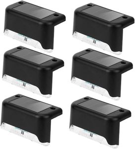 LED <b>Solar</b> IP65 Waterproof Outdoor Garden Fence <b>Light</b> for <b>Deck</b> Step Decoration with 5000K Daylight Dimmable & Battery Included - Product Image 1