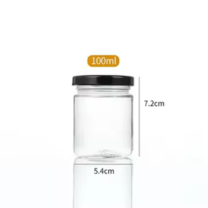 <span class=keywords><strong>Piccoli</strong></span> barattoli di vetro rotondi per marmellata 100ml/150ml/200ml coperchio del barattolo per cibo crema per la cura della pelle crema per la cura della pelle - Product Image 2