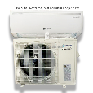 115V/60Hz 12000BTU EE. UU. Canadá Aire acondicionado montado en la pared Mini <span class=keywords><strong>Split</strong></span> AC para inversor doméstico Seer 21 Tubo de cobre de <span class=keywords><strong>doble</strong></span> capa completa - Product Image 1