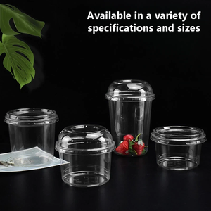 Gobelets en plastique jetables Xiamen, gobelets à dessert en PET avec couvercles, bols à collation en PET transparent pour cupcakes, pudding, <span class=keywords><strong>yaourt</strong></span>, parfait, fruits, mousse - Product Image 6