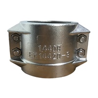 Collier de serrage rapide haute pression pour réparation de fuites de conduites en PEHD à manchon fendu