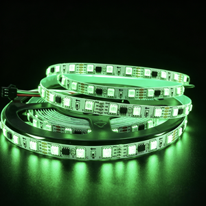 Tira de LED RGB 5050 Inteligente y Programable, TM1914 IC, 60 LED/m, Luz de Cuerda de Píxeles de Color de Ensueño con Transmisión Continua por Puntos de Interrupción - Product Image 3