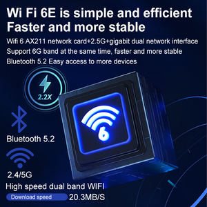 Mini PC <span class=keywords><strong>Intel</strong></span> <span class=keywords><strong>Core</strong></span> <span class=keywords><strong>I9</strong></span> 12900HK de 12.ª Generación, 14 Núcleos, 20 Subprocesos, Sistema Operativo Win11, 2*M.2 NVME, 2*LAN, Mini Ordenador para Juegos, Oferta S600 - Product Image 2