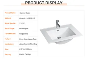 Lavabo da bagno monoforo a basso prezzo lavabo a mano lavabo in ceramica lavabo da appoggio economico lavabo da bagno